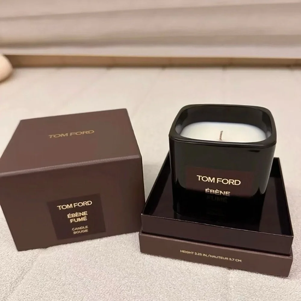 NEW Tom Ford Ébène Fumé Candle With Gift Box